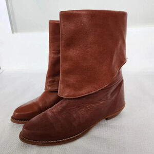 Zodiac Brown Leather Women's Boots